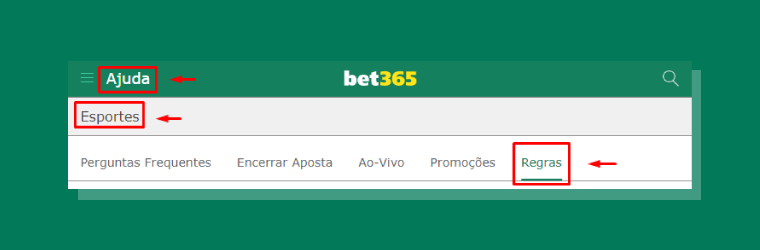 Bet365 regras: como saber como vai funcionar cada mercado?