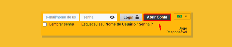 Botao Abrir Conta