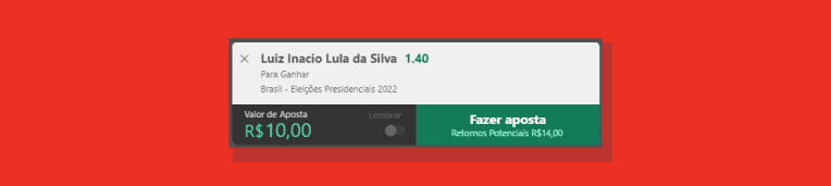 Digitar Valor Lula