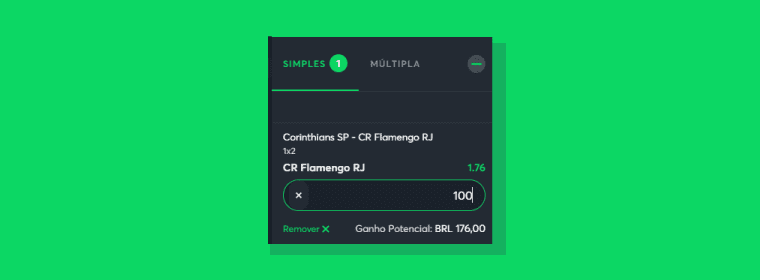 Preencher Valor Sportsbets.io