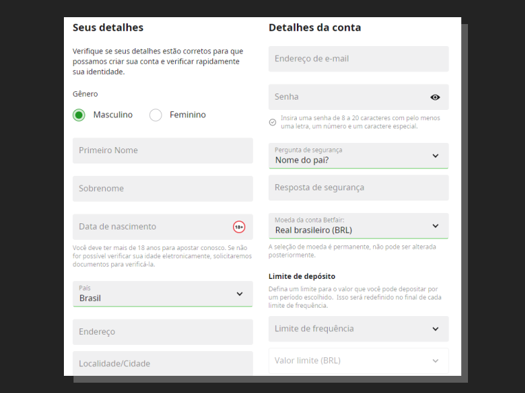 Dados Solicitados