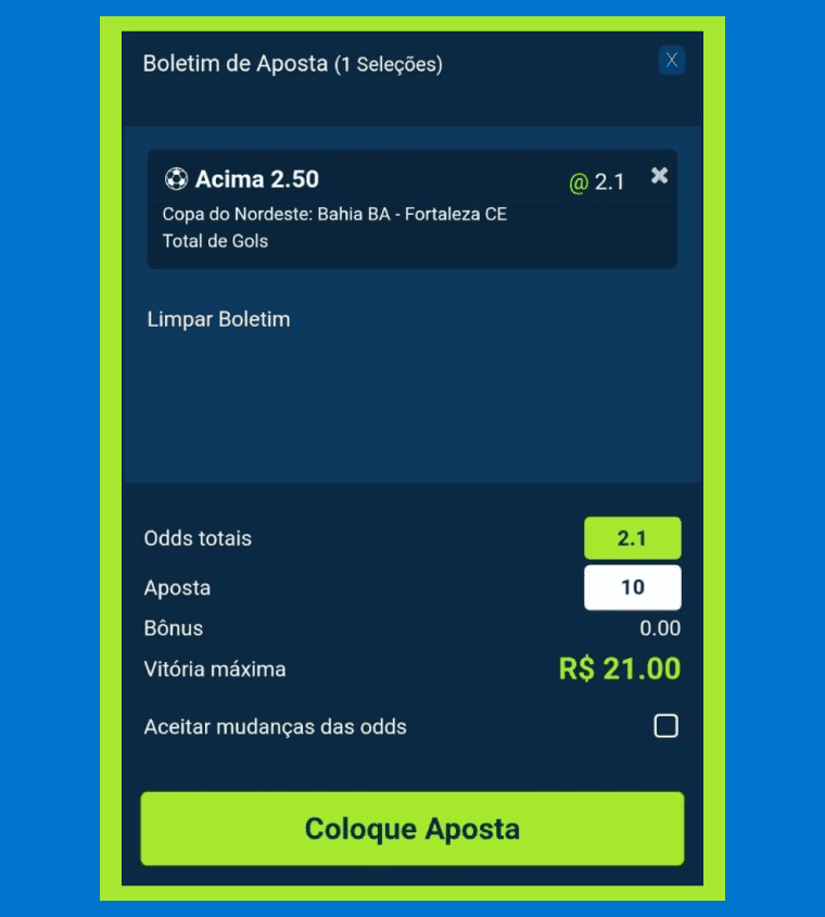 apostar no Mais de 2.5 Gols