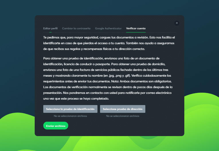Cómo retirar dinero en Sportsbet.io