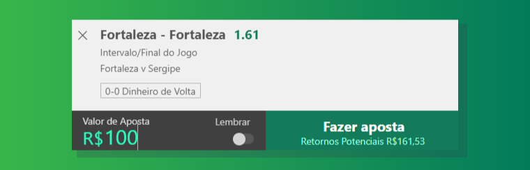 Fazendo Aposta Copa Nordeste