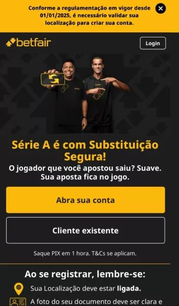 Criar Conta na Betfair: Cadastro Passo a Passo
