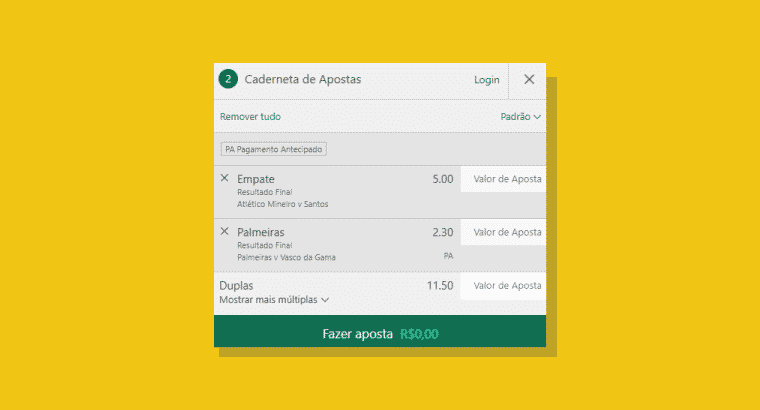 Fazer Apostas Duplas Bet365