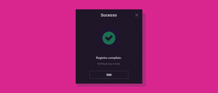 Finalizar Processo Vbet