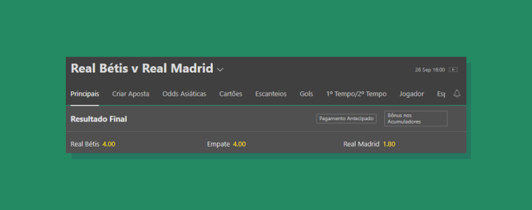 Resultado Final Jogo