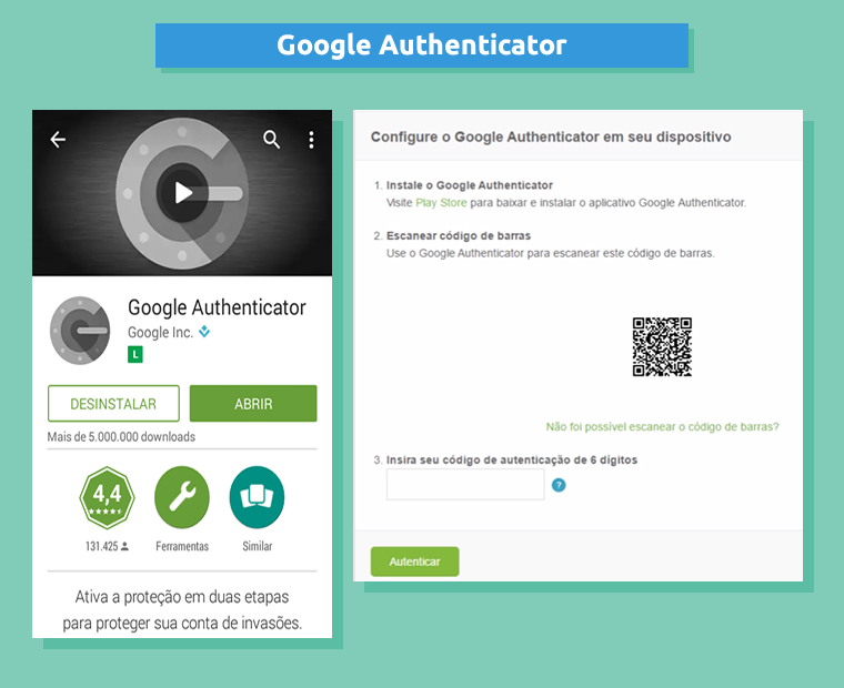 Autenticacao Google Authenticator