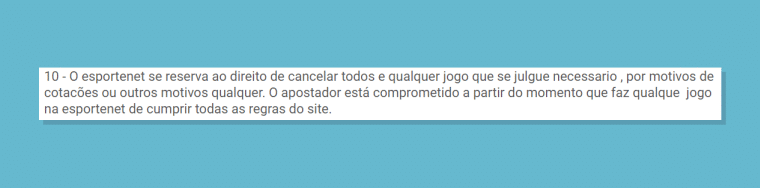 Casa Direito Cancelamento Evento