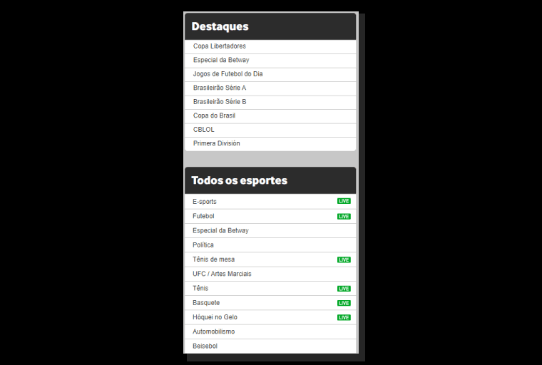 Competicoes Destaque