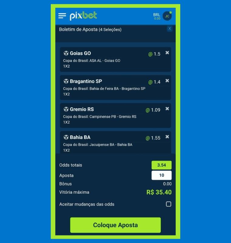 Fazer Apostas Multiplas Pixbet