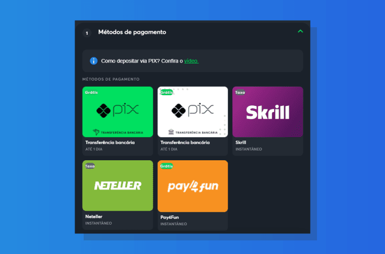 Deposito Oferecidas Sportsbet.io