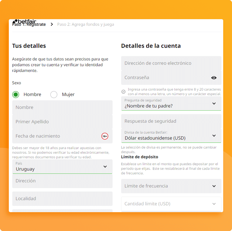 crea tu cuenta en betfair