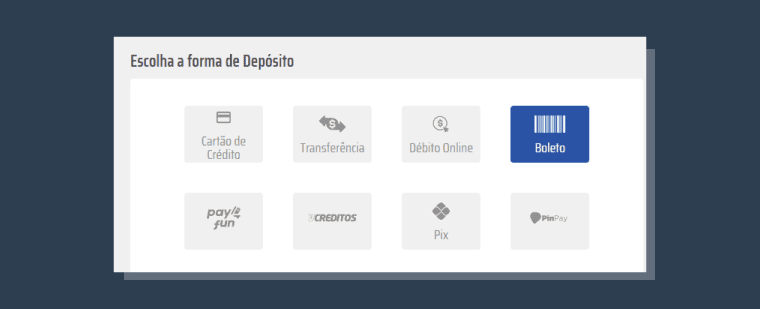 Metodo Deposito Betsul