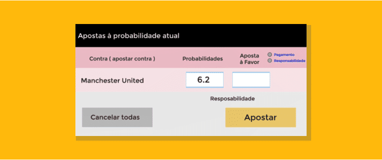Folha Apostas Contra Betfair