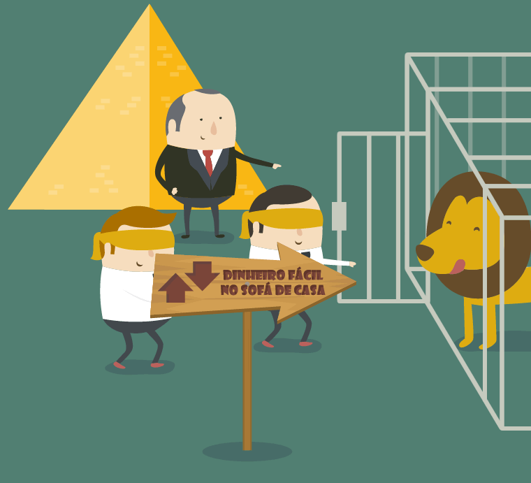 Marketing Multinivel Piramide Trading Esportivo