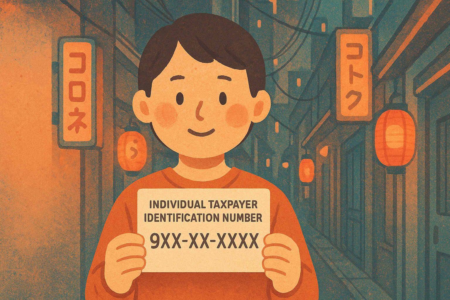 A person looking at a document, symbolizing the process of determining the need for an ITIN.