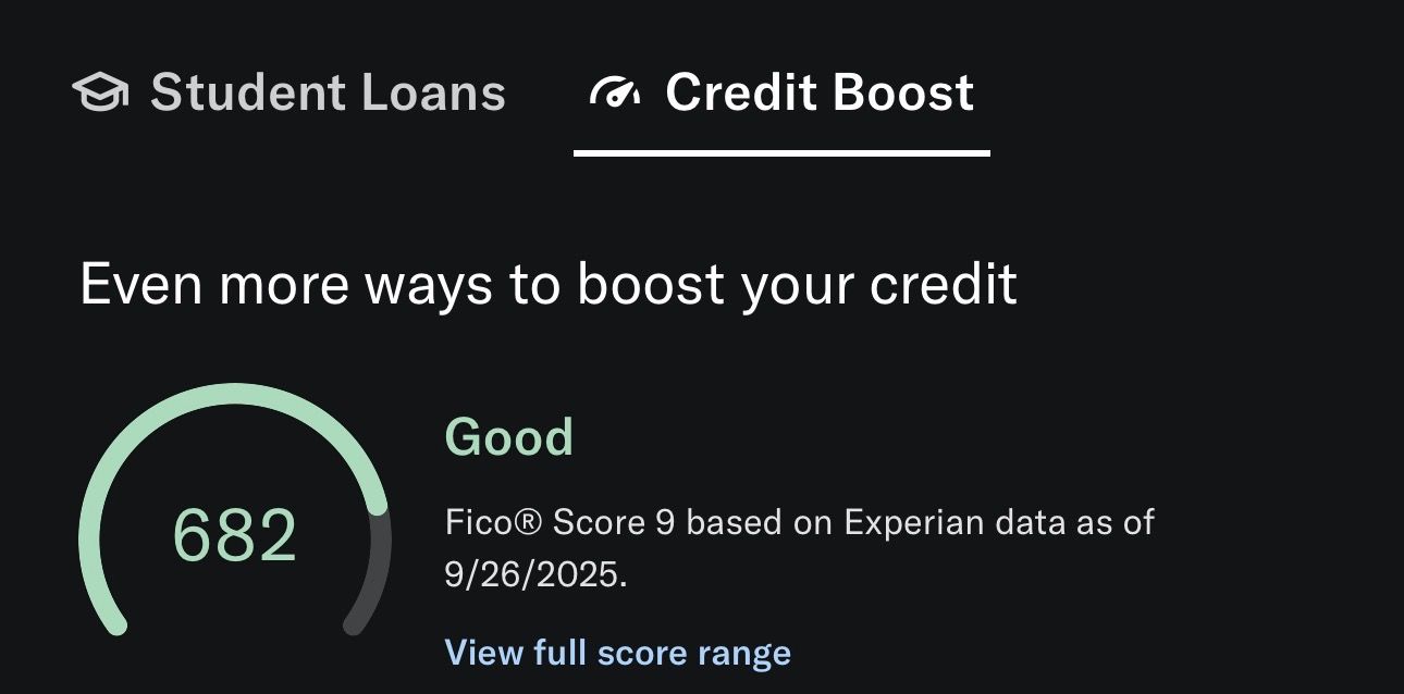 Experian Credit Score on Bilt Rewards with ITIN