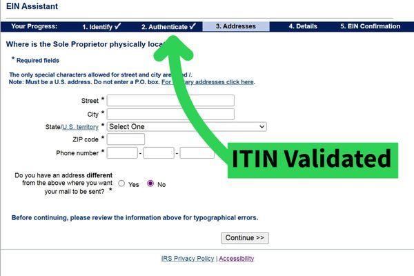 ITIN Verification Online