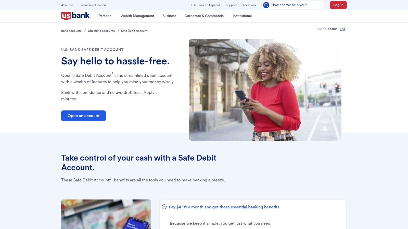 U.S. Bank — Student / Young Adult accounts