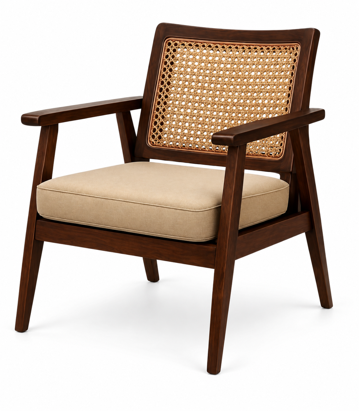 Cane Panel Armchair