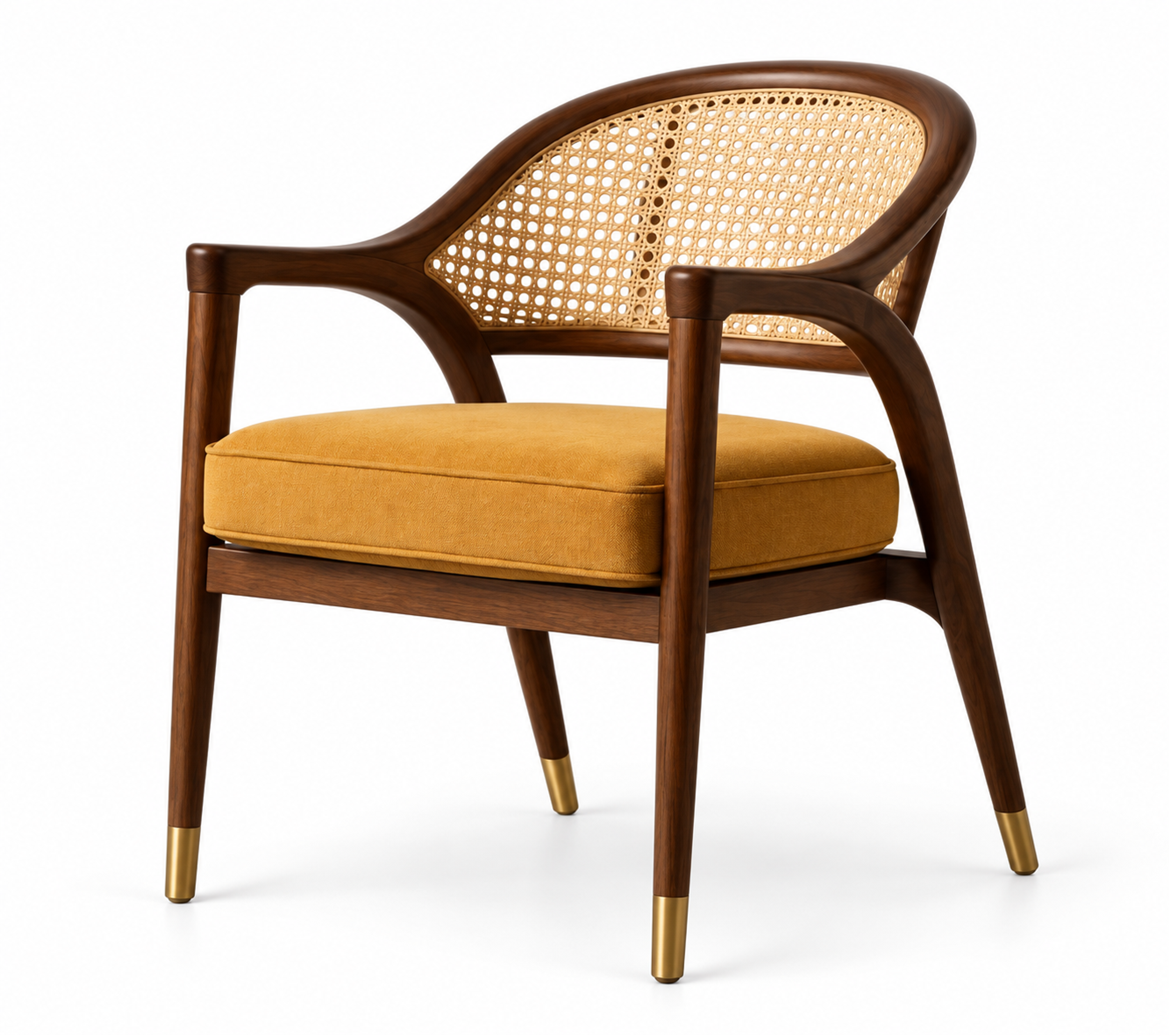 Cane Curve Armchair