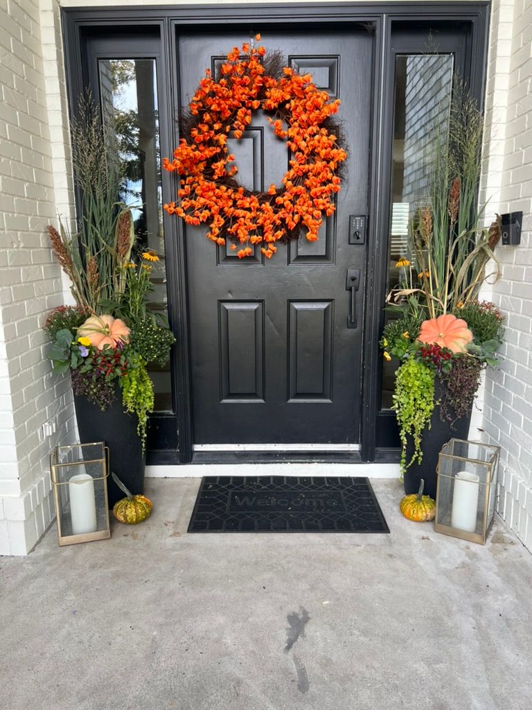 fall planters