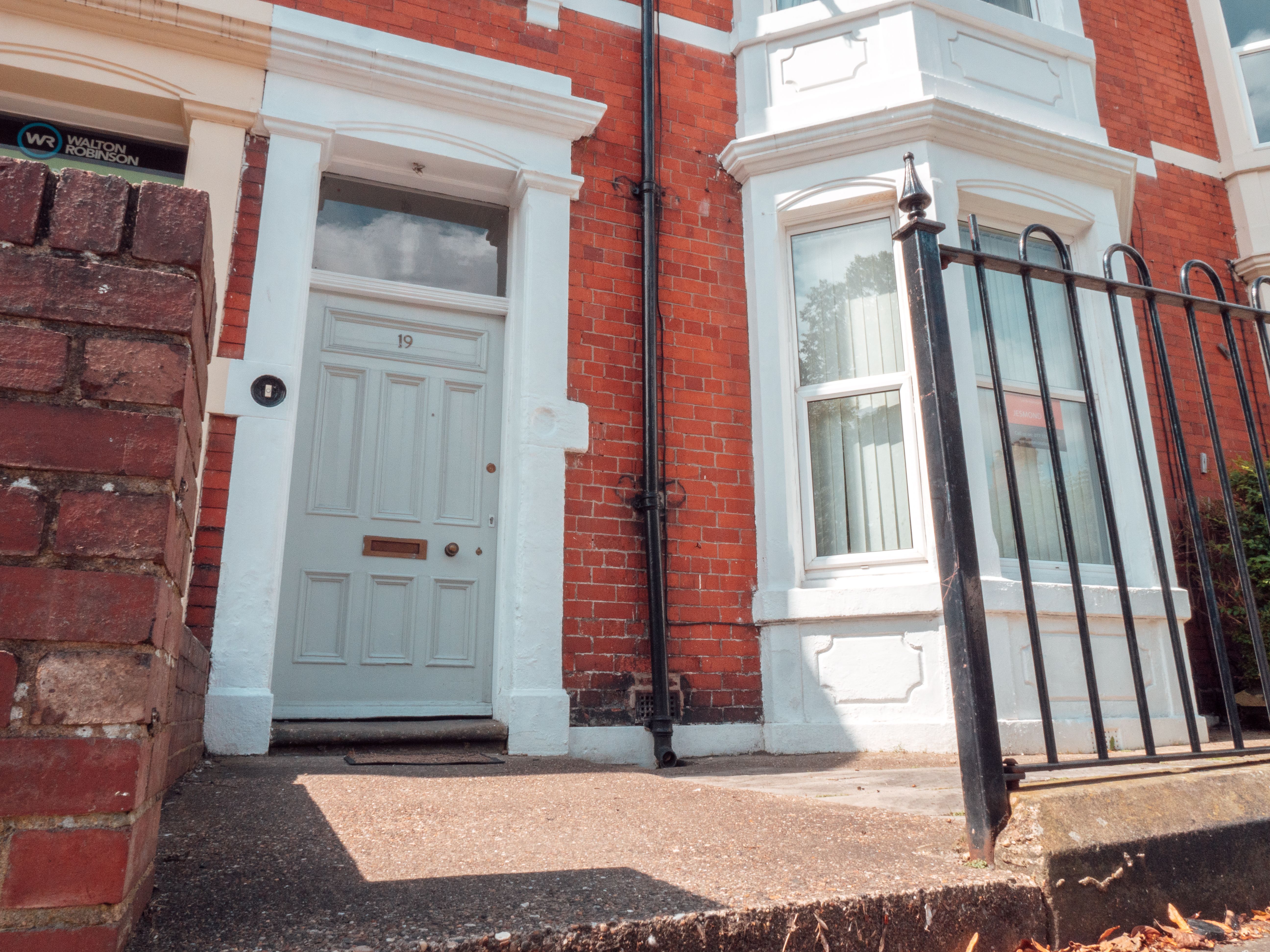 Exterior of the property