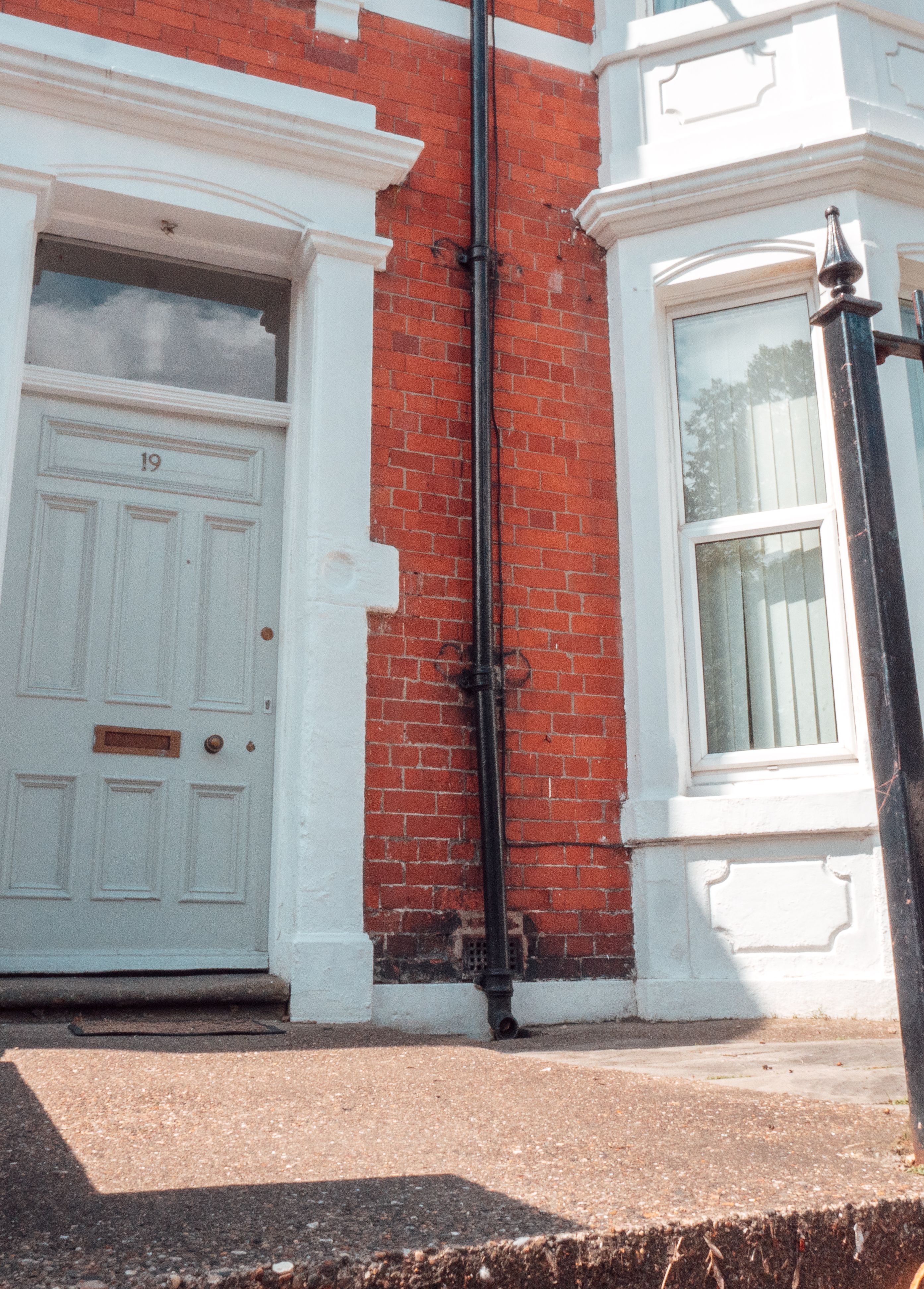 Exterior of the property