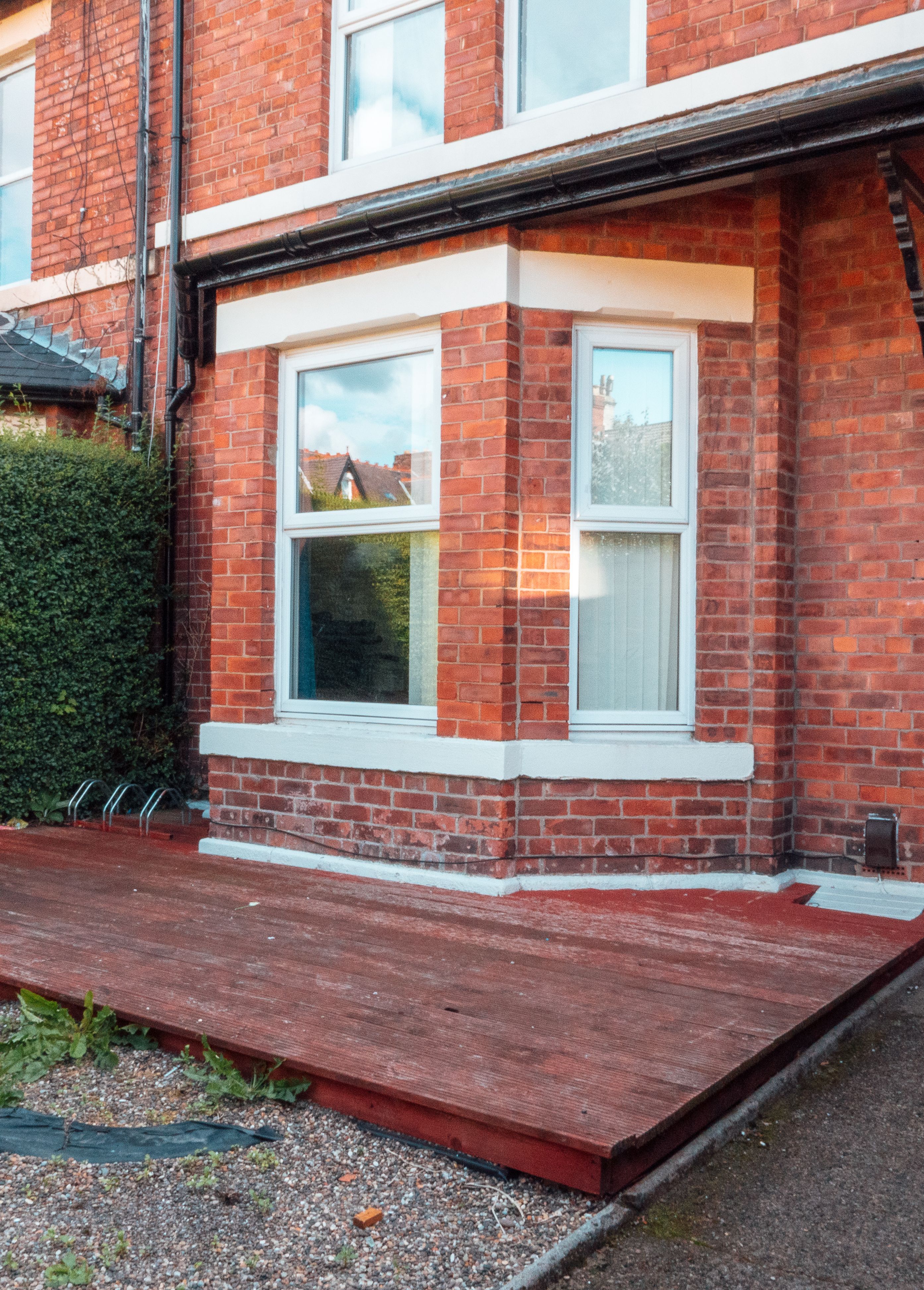 Exterior of the property