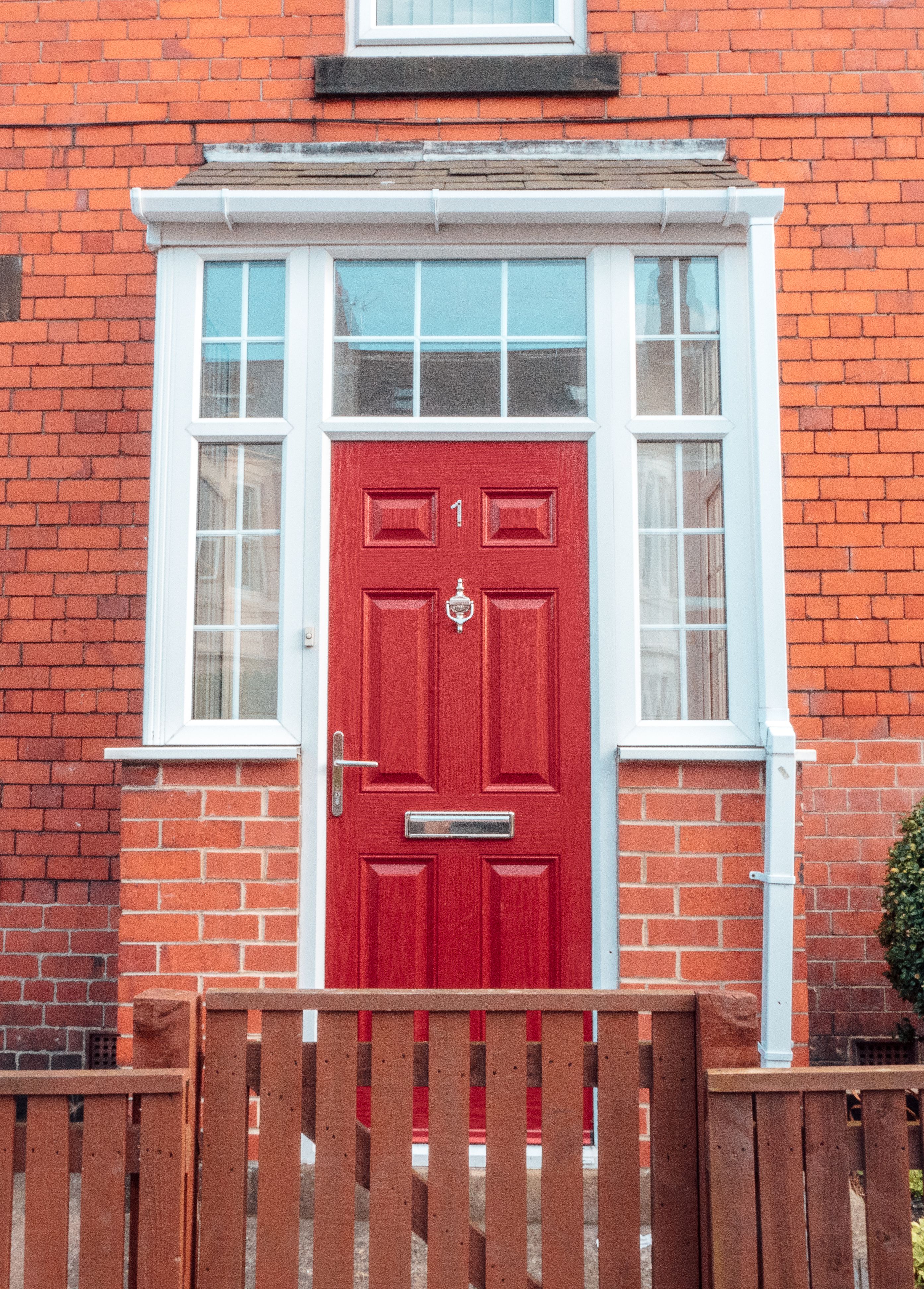 Exterior of the property