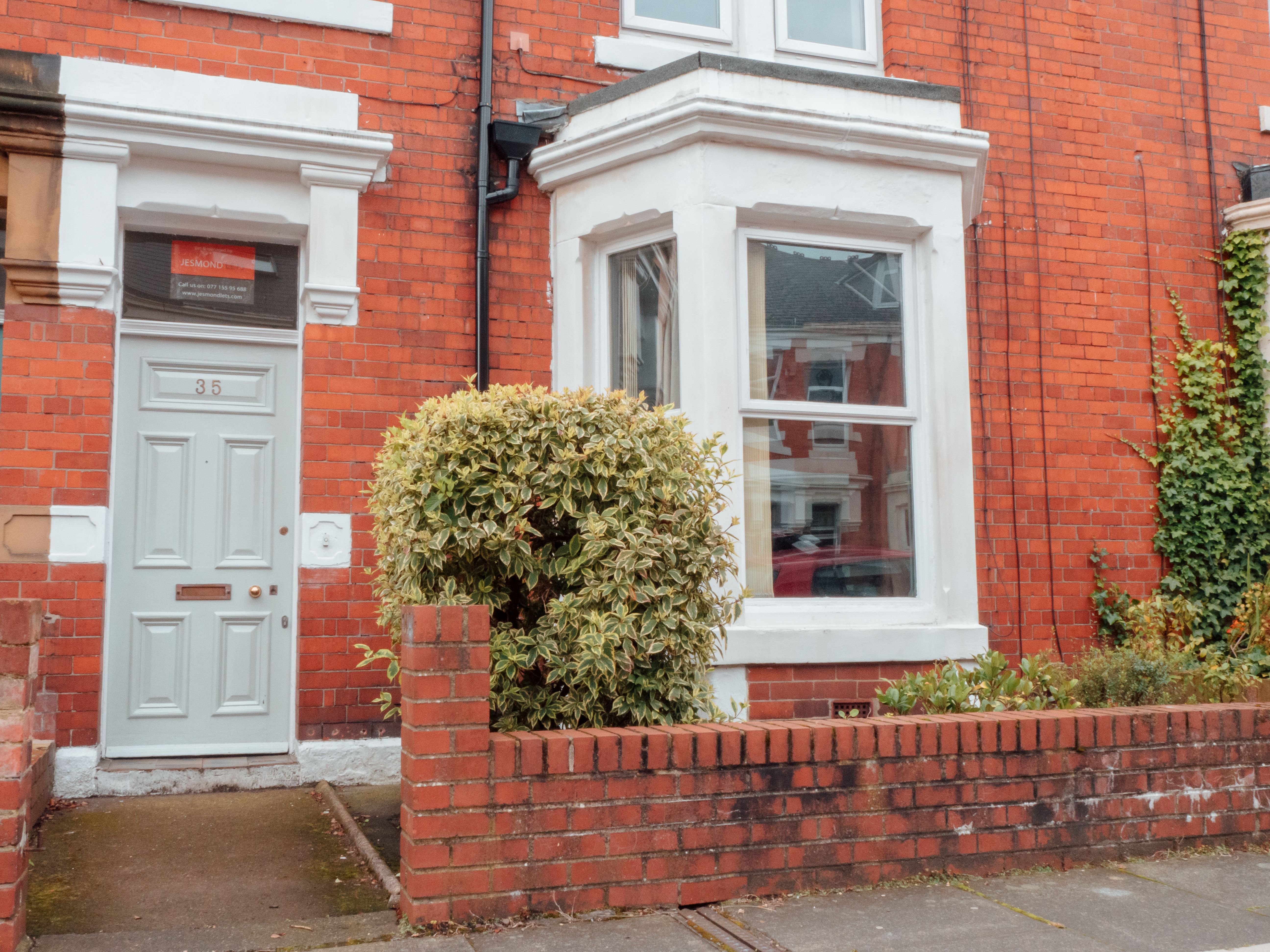 Exterior of the property