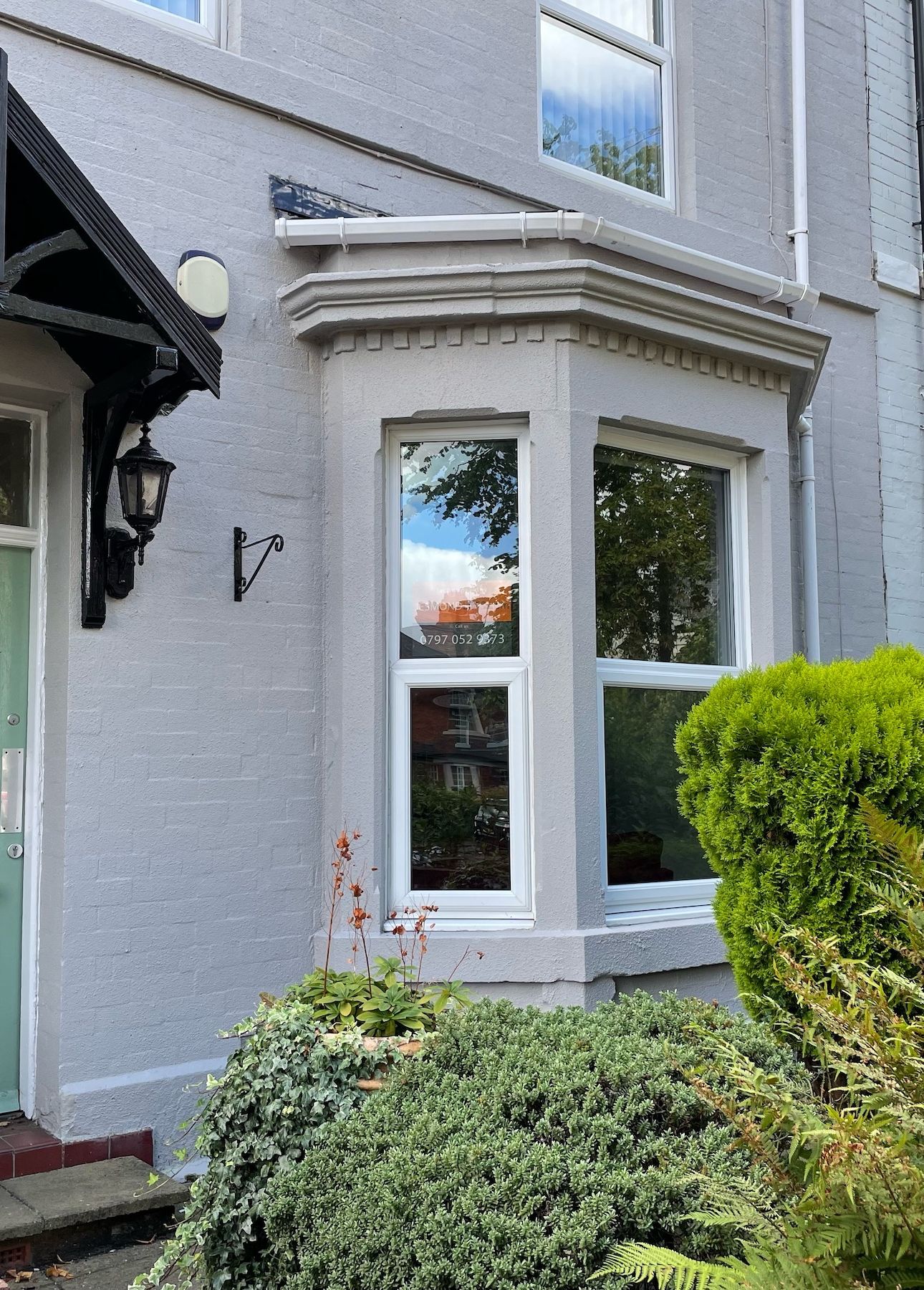 Exterior of the property