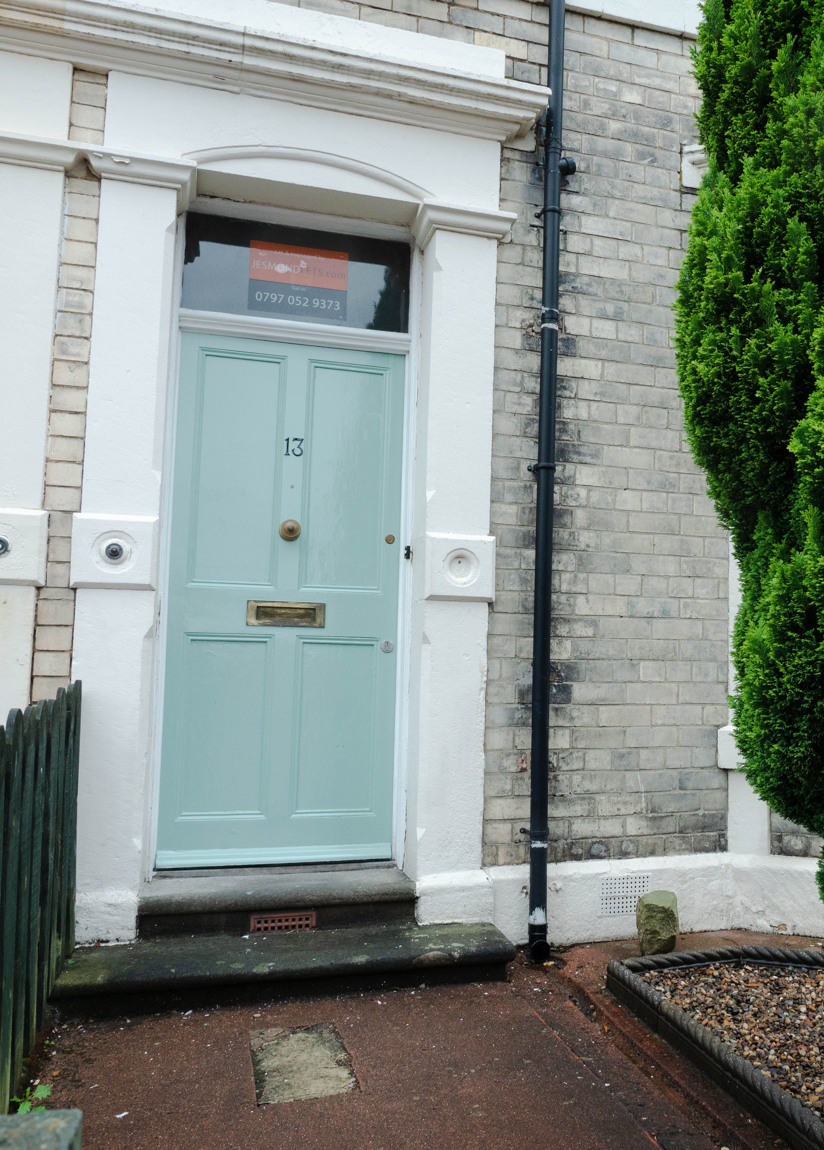 Exterior of the property