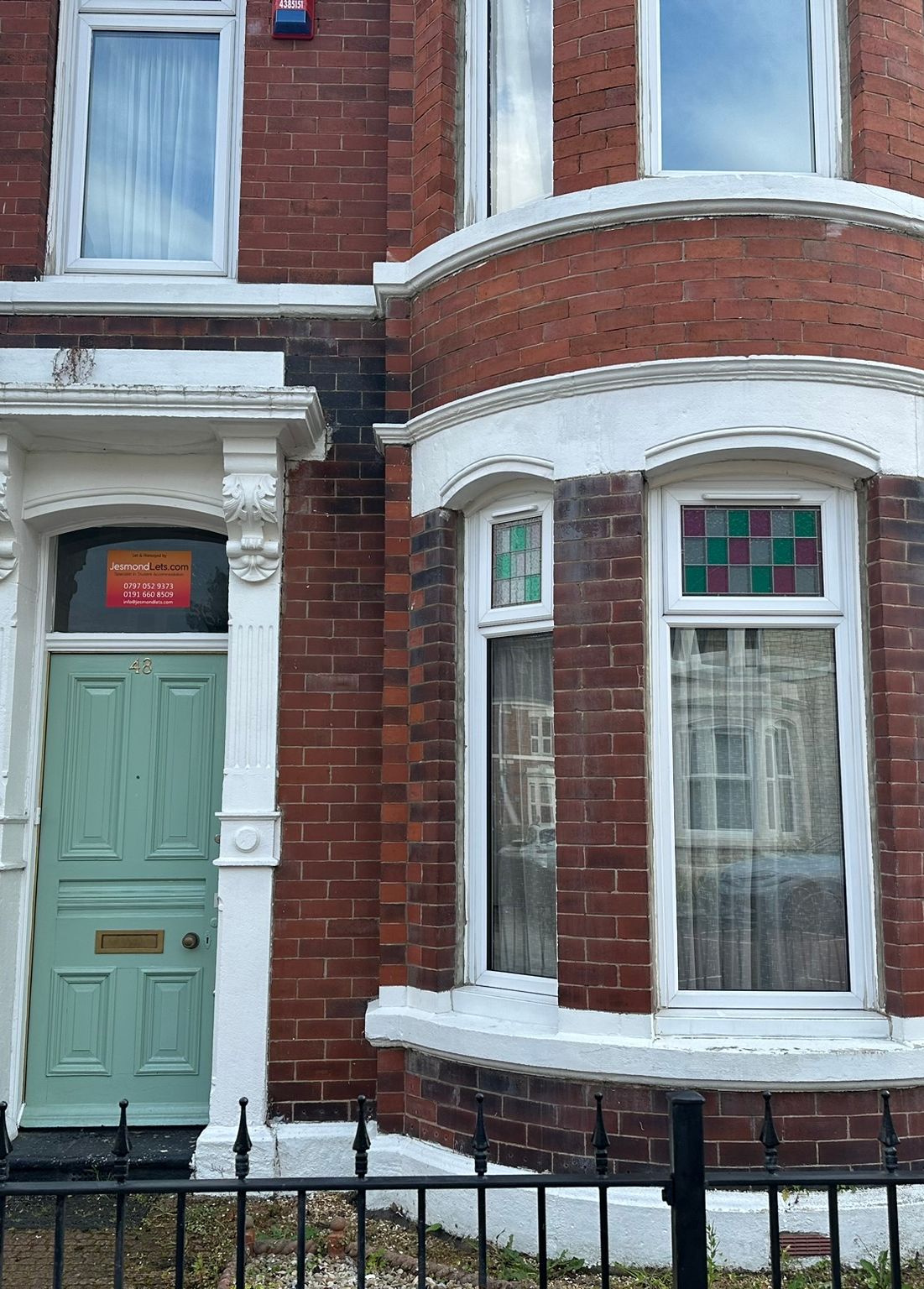 Exterior of the property