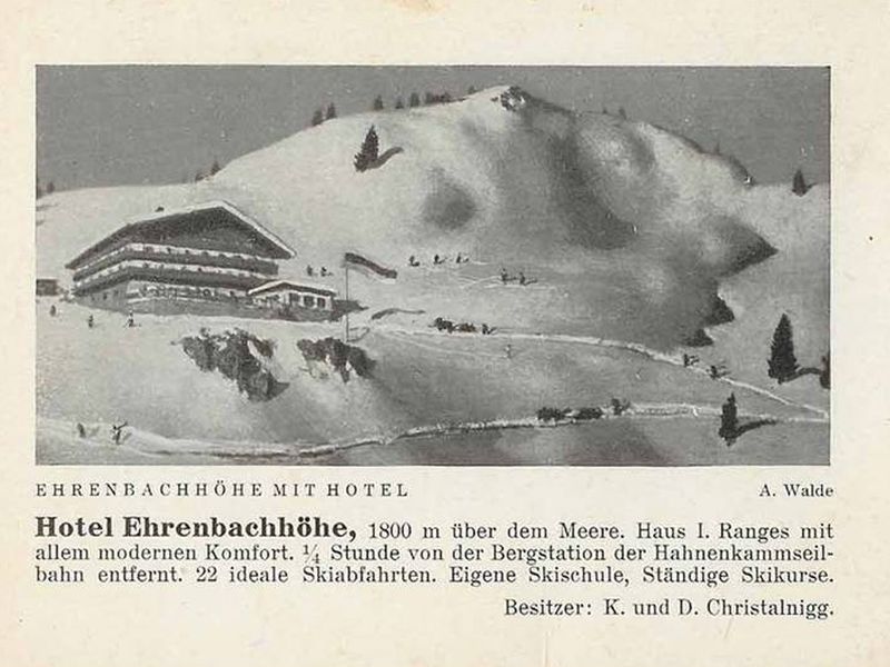 Das ursprüngliche Hotel in 1930