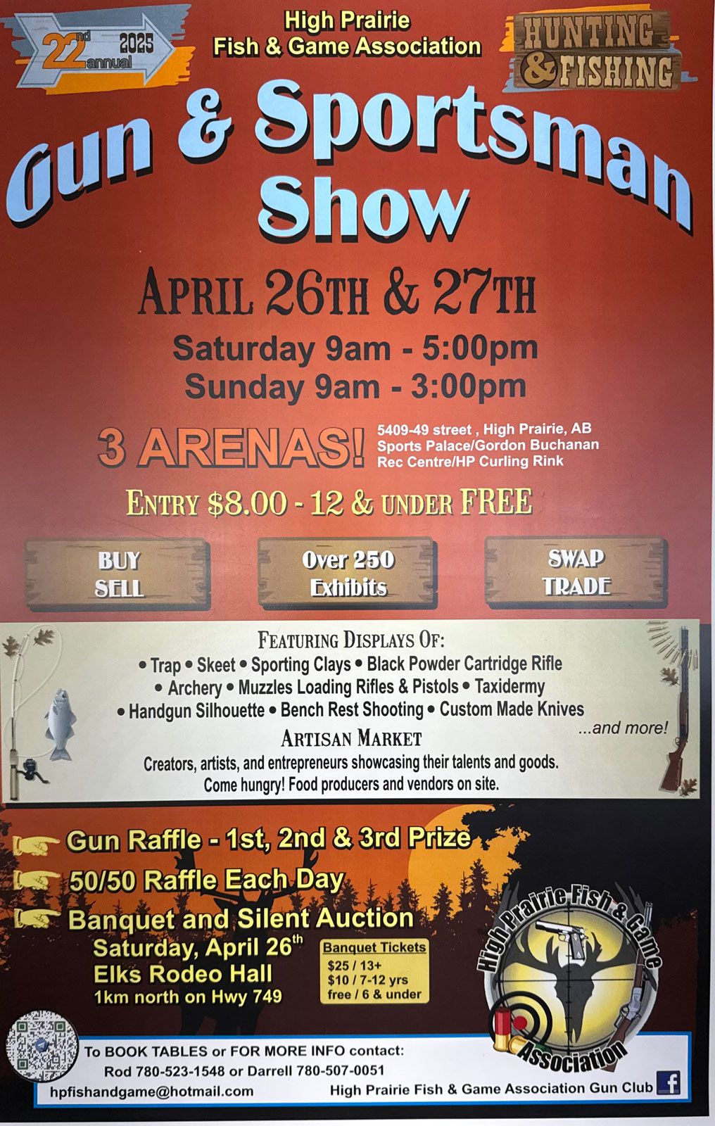 Gun and Sportsman Show 2025 Flyer