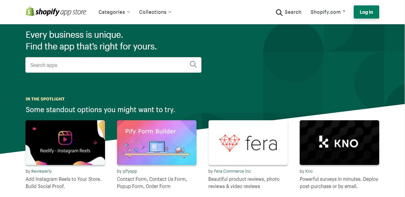 Shopify App Store