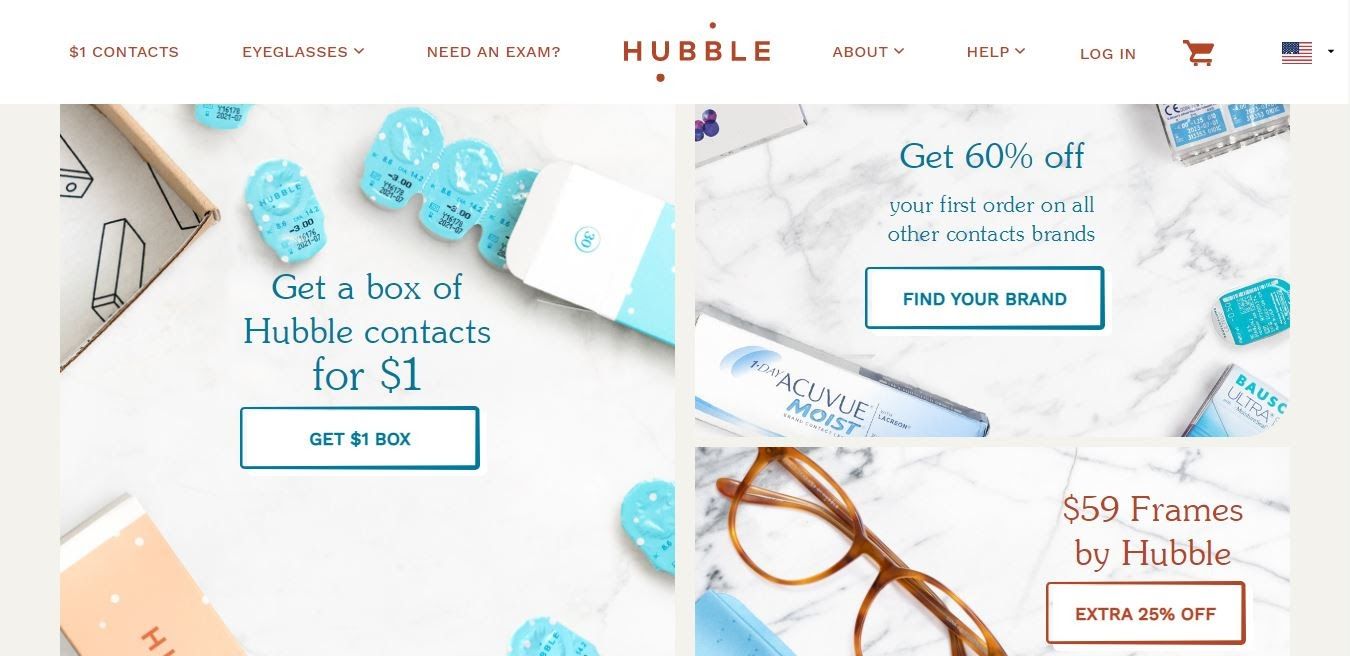 Subscription Website - Hubble