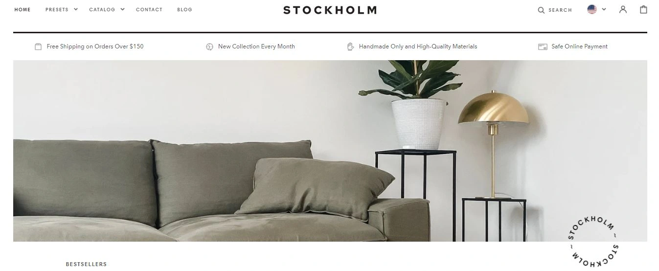 Stockholm Shopify Theme