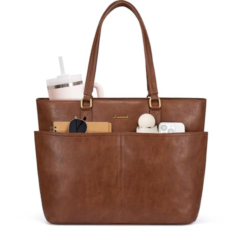 LOVEVOOK women’s structured work tote