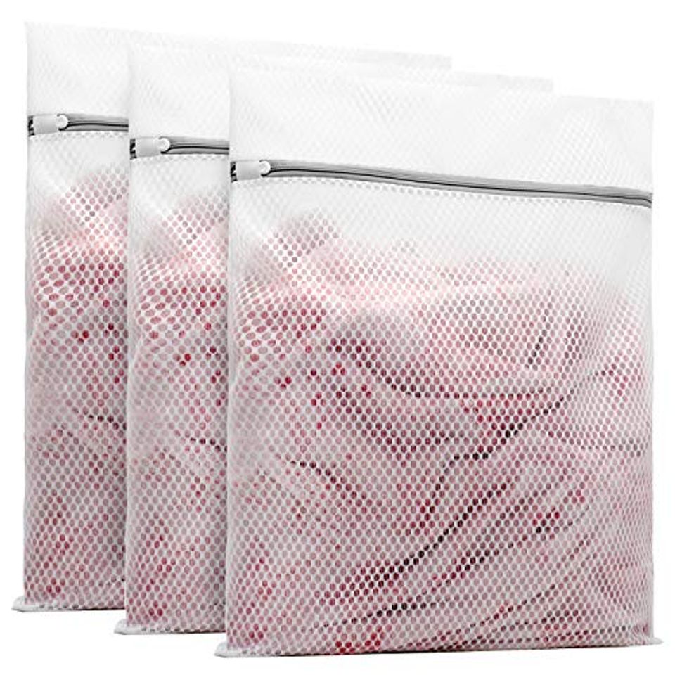 Muchfun honeycomb mesh laundry bags for delicates