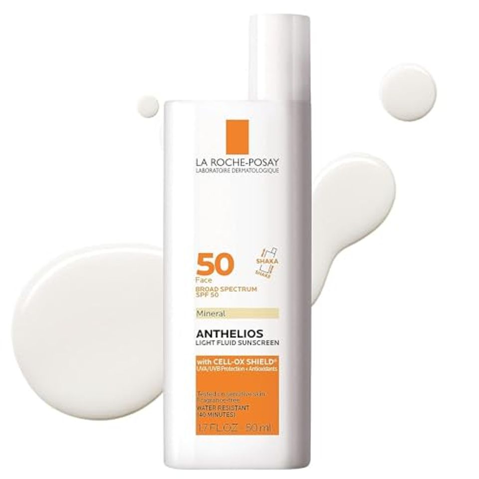 La Roche-Posay Anthelios Fluid Mineral Sunscreen SPF 50 product packaging