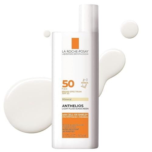 La Roche-Posay Anthelios Fluid Mineral Sunscreen SPF 50 product packaging