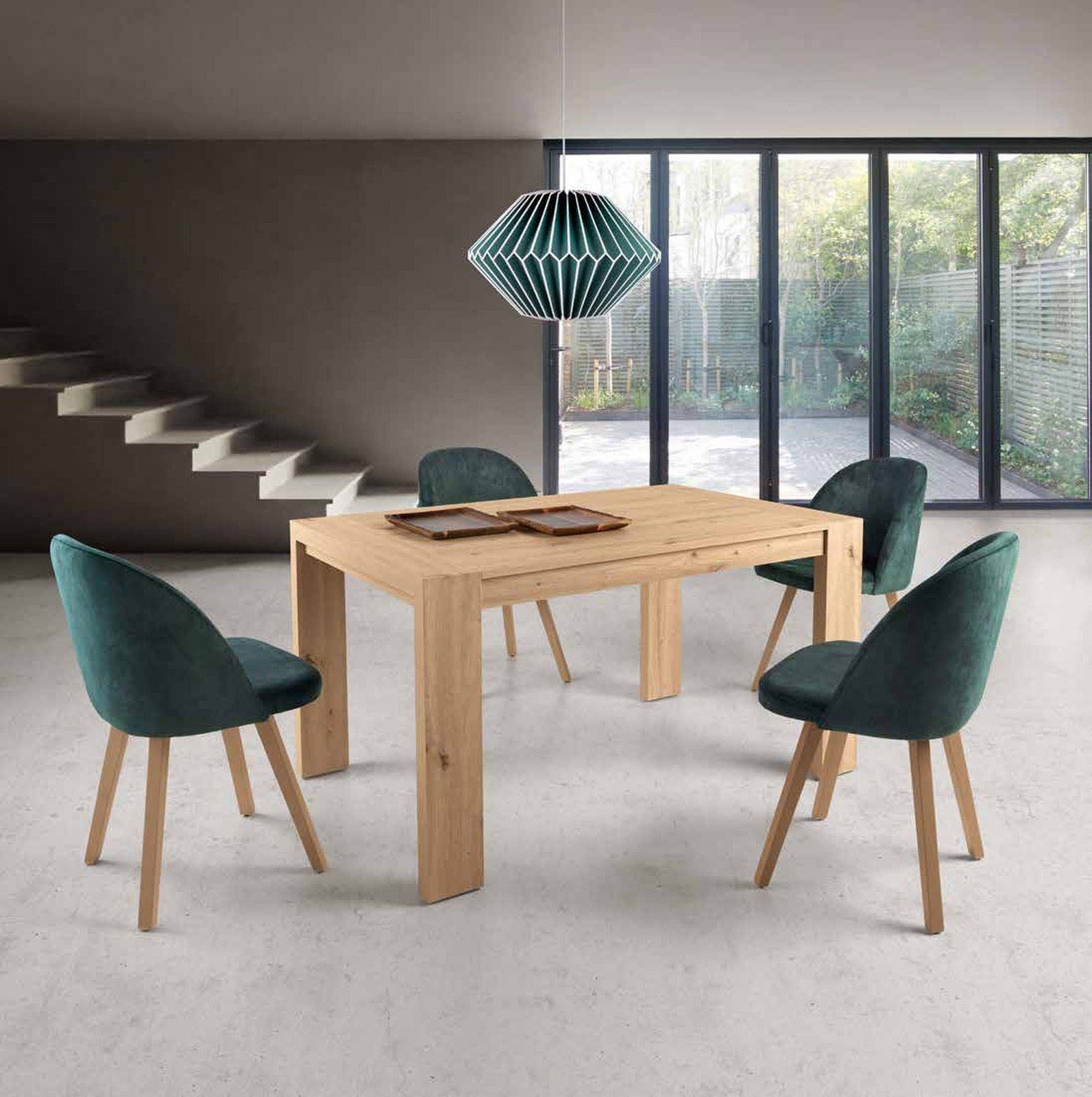 Silla Madera  /  Tapizada 138 de Pinald, fotografía del catálogo del fabricante