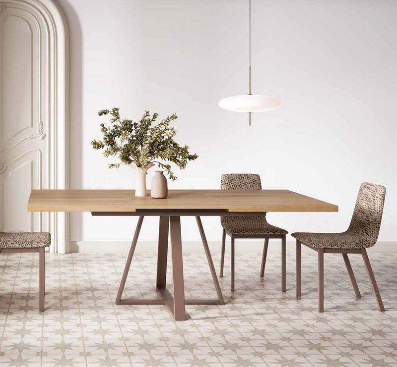 Mesa De Comedor Extensible 5022 de Pinald, fotografía del catálogo del fabricante