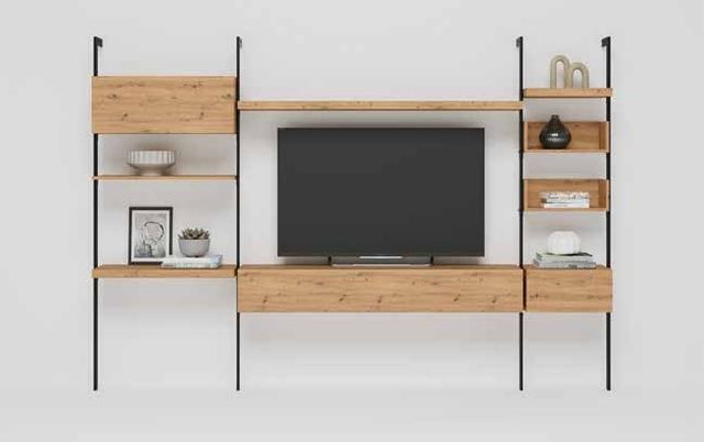 Fotografía de composición modular de salón de la colección FRESH, en acabado Amazonas.