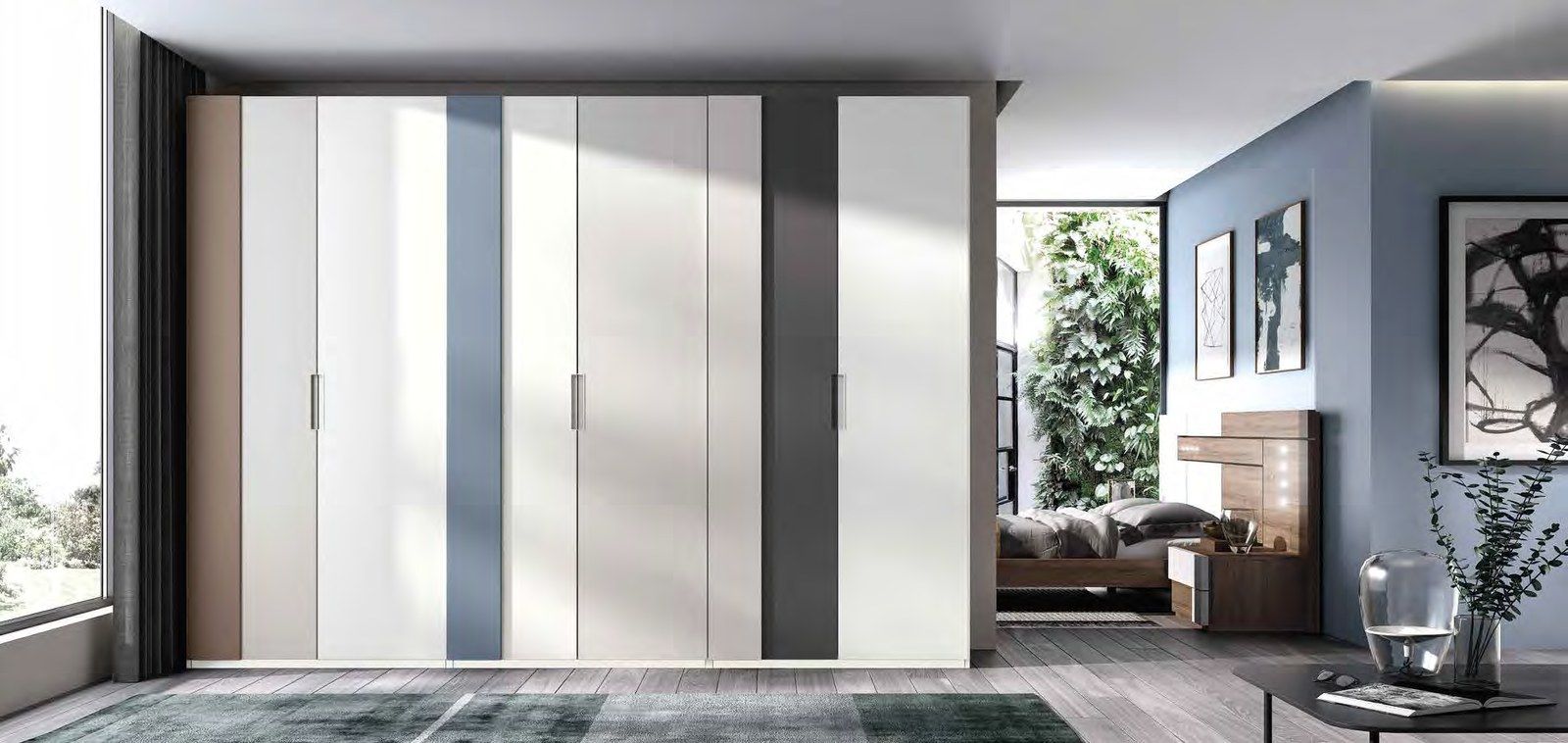 Armario de dormitorio 8 — Composición 055, fotografía de catálogo del fabricante
