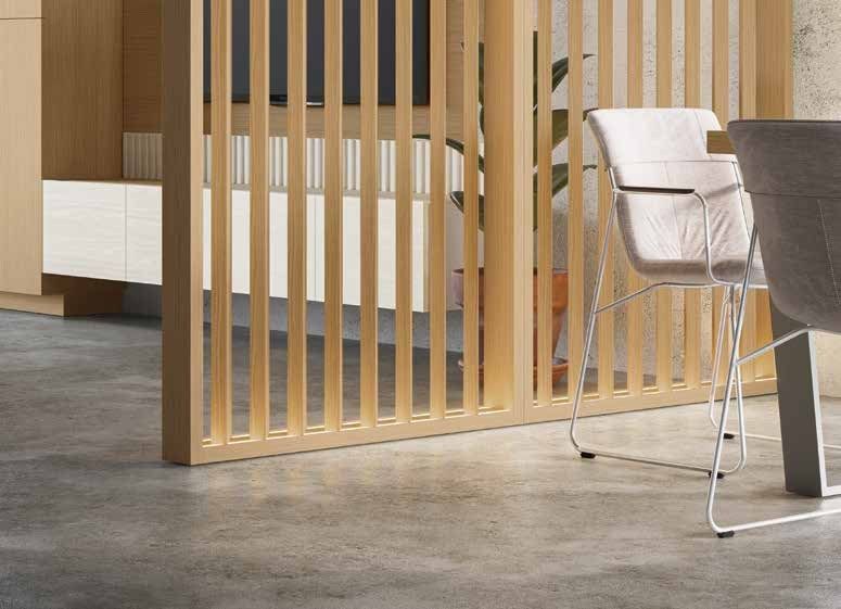 Fotografía de separador de ambiente de la colección FRESH, en acabado Todos los colores laminados.